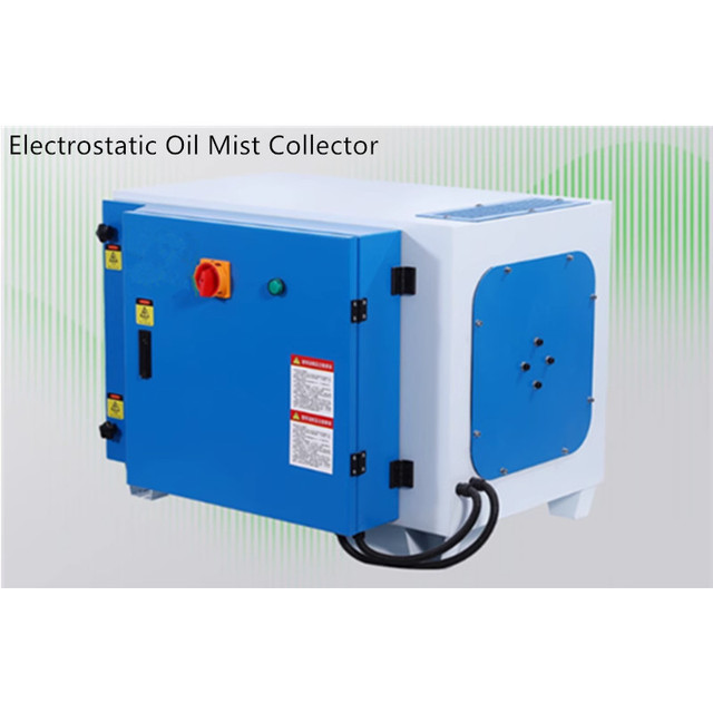 CNC Lathe Machine Industrial Coolant Fume Filter Intelligent Electrostatic Oil Mist Collector New ISO9001 CE Certified 2 Year