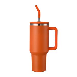40oz H3.0 Handle <b>Travel</b> Car Tumbler Stainless Vacuum <b>Mug</b> <b>Lid</b> Straw Non-Slip OEM Custom Logo - Product Image 6
