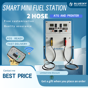 Personalización <span class=keywords><strong>de</strong></span> fábrica 2 mangueras Mini portátil Micro Diesel Gasolina Dispensador <span class=keywords><strong>de</strong></span> combustible Bomba Gasolinera con tanque <span class=keywords><strong>de</strong></span> aceite - Product Image 3