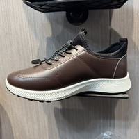 Chaussures de sport décontractées à plateforme pour hommes, légères, anti-odeur, antidérapantes, en PU, à enfiler, pour tous les jours