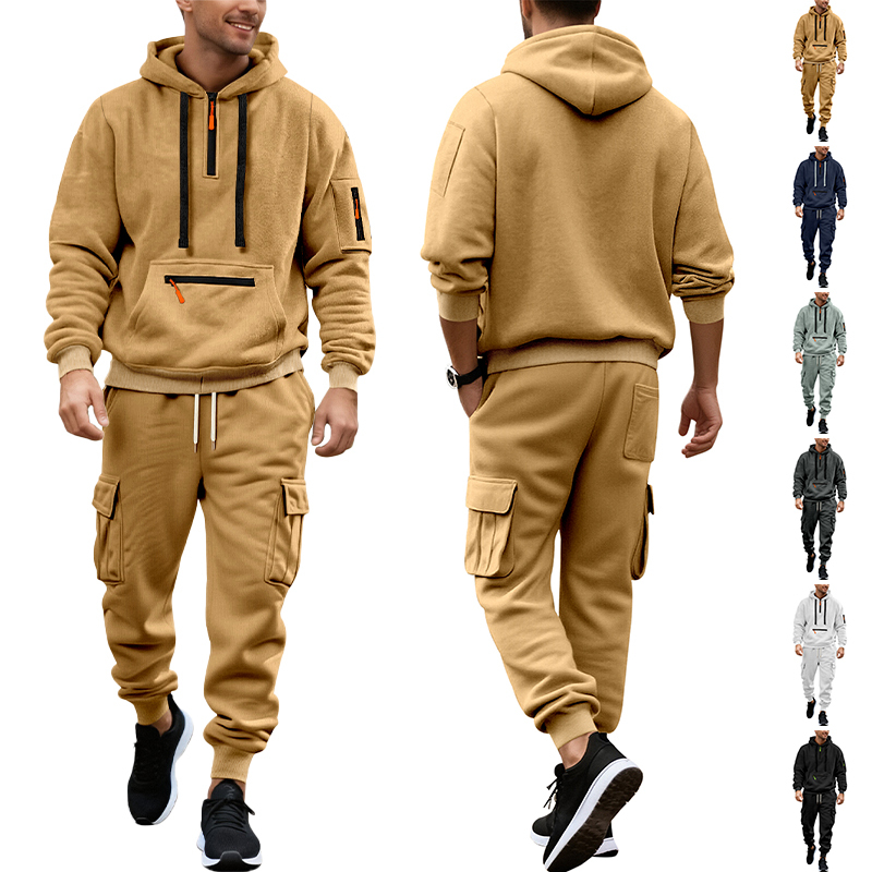 Customized Men s Sweatshirts Sets Mens