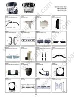 Lampe frontale LH LHD moteur (milieu) pour ISUZU NPR 150 NQR 175 NMR 130 NLR 130 700P pièces de rechange de carrosserie de camion