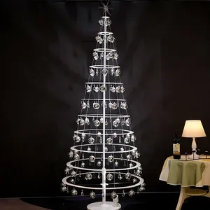 Vente flash - Nouveau design populaire - Arbre de Noël en cristal LED de haute qualité de 2,4 mètres pour la décoration du salon/hôtel/centre commercial en plein air - Product Image 4