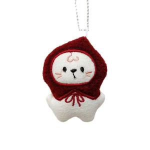 Ensemble de peluche <span class=keywords><strong>petit</strong></span> <span class=keywords><strong>chaperon</strong></span> <span class=keywords><strong>rouge</strong></span> <span class=keywords><strong>et</strong></span> <span class=keywords><strong>loup</strong></span>-Porte-clés <span class=keywords><strong>et</strong></span> breloque de sac de couple de livre de contes de fées, accessoire de poupée de personnage de conte de fées - Product Image 1