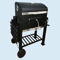 Barbecue au charbon de bois en céramique, grill sans fumée, barbecue au charbon de bois en acier inoxydable, barbecue portable, barbecues à vendre