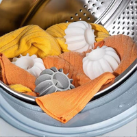 Balle de lavage décontaminante anti-emmêlement spéciale pour machine à laver, pour éviter les nœuds dans les vêtements, balle de nettoyage magique