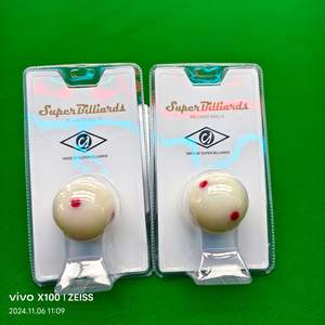 Bolas de billar Super Billiards de 57.2 mm de resina fenólica para billar americano - Product Image 2