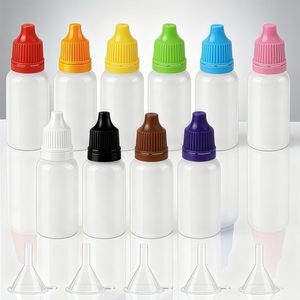 ขวดหยดตาพลาสติก PE ใส พิมพ์ลาย ขนาด 3 มล. 5 มล. 10 มล. พร้อมฝาเกลียว - Product Image 1