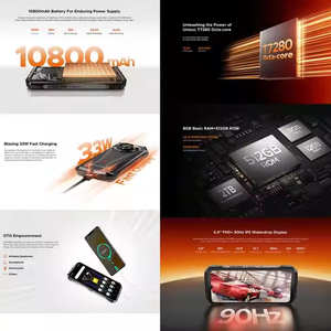 <span class=keywords><strong>DOOGEE</strong></span> S Punk <span class=keywords><strong>Pro</strong></span> 6,6 Pouces Smartphone Android 14 Étanche IP68 Octa Core 8 Go+512 Go NFC Empreinte Digitale Robuste pour Gaming - Product Image 6