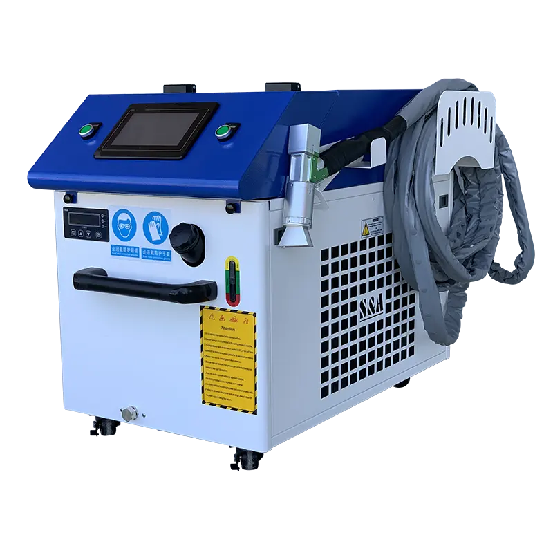 1Kw 1.5Kw 2Kw 200W Pulse Mini Handheld Laser Cleaning Metal Machine Rust Removal Copper Aluminum Stainless Steel