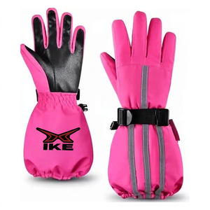 Customizable Fashion Warming Winter Ski Snowboarding <b>Gloves</b> for Men Women Kids Insulated Breathable Waterproof Polyester hikeimp - Product Image 1