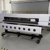 Harga Pabrik Guangzhou Printer Kanvas Vinyl Format Besar 6FT 190cm Digital Xp600 Head Eco Solvent Inkjet