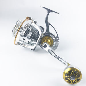 Très bas <span class=keywords><strong>prix</strong></span> basse or bow 1000 4000 10000 poignée bouton gravé moulinet de pêche avec double bobine électrique moulinets pour la pêche - Product Image 3