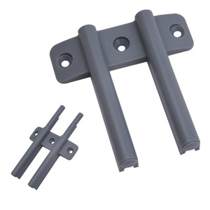 Amortisseur de porte double Yuelide en plastique, dispositif de rebond silencieux pour armoire et placard - Product Image 1
