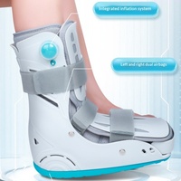 Botte de marche pneumatique gonflable pour immobilisation de la cheville et du pied en cas de fracture, et pour la récupération du tendon d'Achille et du métatarsien