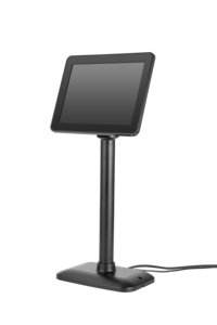 9.7 inch đa giao diện <span class=keywords><strong>LCD</strong></span> <span class=keywords><strong>POS</strong></span> hiển thị đứng và cực thiết kế để sử dụng bán lẻ - Product Image 2