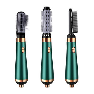 Cepillo profesional 3 en 1 para alisar el cabello, cepillo de un solo paso para rizar el cabello - Product Image 1