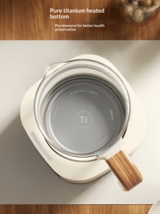 Bouilloire à thé électrique multifonctionnelle en titane pur de qualité allemande, entièrement automatique, pour la maison et le bureau - Product Image 2