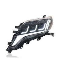 Pour Toyota Prado 2014-2017, ensemble de phares, modification Prado, lentilles LED, feux de jour avec clignotants séquentiels