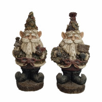 Dekorasi taman kerajinan Resin Gnome patung penanam Polyresin patung Gnome dengan penyiraman kaleng dekorasi meja