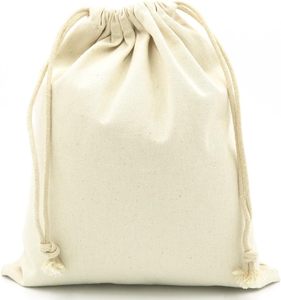 High Quality Medium Black Cotton Canvas Dust <b>Bag</b> With White Printing Logo for Caps Shoe <b>Hats</b> Packaging Storage Drawstring Pouch - Product Image 4