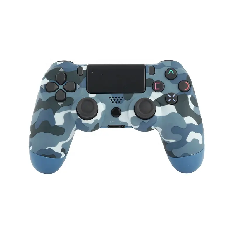 High quality double shock gamepad ps4 game controller wireless joystick PC mobile gaming controller