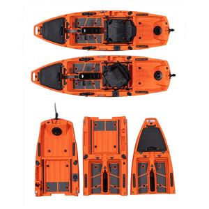 Canoa/<span class=keywords><strong>Kayak</strong></span>, nuevo diseño de fábrica, Material de PE moldeado, <span class=keywords><strong>Kayak</strong></span> de pesca de 10 pies con accesorios para barcos - Product Image 3
