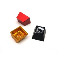 OEM Cnc Milling Key Cap Keycaps Aluminum Alloy Metal Keycap Cnc Machining Aluminum Keycaps