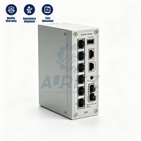 1783-MX08F Expansor de Fibra Óptica de 8 Puertos Controlador PLC Modular 1783MX08F con Servicio de Conversor Modbus OPC Opcional