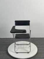 Chaise de salle de classe ergonomique avec tableau d'écriture Mobilier de salle de formation scolaire en plastique pour étudiants et enseignants