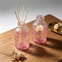 Lot de Vases Rose Style Bourgeon pour Décoration de Table de Mariage Rustique