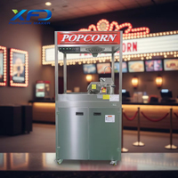 Machine à Popcorn Aromatisé Gourmet 28oz, Haute Capacité, Facile à Nettoyer, Usage Commercial pour Cinéma