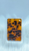Plaque en acrylique moulée de luxe motif écaille de tortue pour jeu de Mahjong, tuiles de Mahjong américaines