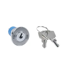 Cheap Price Zinc Alloy Engine Ignitio 2 Position Automatic Door Key Switch Lock 12v Ignition Key Switch