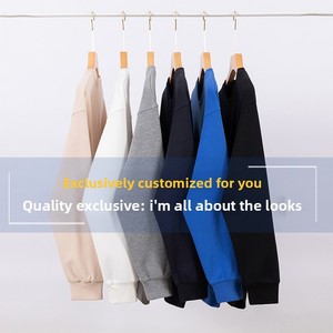 Sweat-shirt personnalisé en coton sergé de haute qualité, nouveau style, coupe ample, idéal pour les réunions de classe et les designs de groupe pour couples - Product Image 3