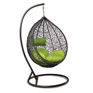 Silla Colgante de Mimbre y Ratán para Jardín, Balcón o Patio, Diseño Moderno, Personalizable, Venta al Por Mayor - Product Image 3