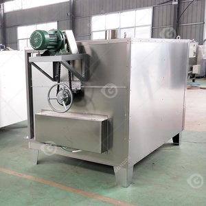 Machine électrique rotative à gaz pour la cuisson de piments forts, melons, graines grillées, sésame, amandes, pois chiches et arachides - Product Image 2