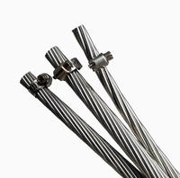 Fil d'aluminium toronné de qualité supérieure à bas prix, idéal pour la construction de lignes de distribution électrique aériennes en extérieur