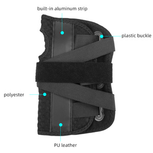 Atmungsaktive Netz-Handgelenkbandage mit Doppel-Aluminiumschienen, Kompressionsunterstützung, Verstellbarem Klettverschluss, Sportliche Schutzausrüstung für die Hand - Product Image 5