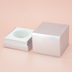 Caja <span class=keywords><strong>de</strong></span> Regalo Rígida Blanca Personalizada <span class=keywords><strong>de</strong></span> Primera Calidad con Tapa, Caja <span class=keywords><strong>de</strong></span> Papel Especializada con Inserto Personalizable para Empaque <span class=keywords><strong>de</strong></span> Joyería - Product Image 3
