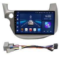Autoradio pour FIT JAZZ 2007-2013, navigation GPS, Carplay, Android Auto, écran tactile, écran partagé, DSP, lecteur multimédia de voiture