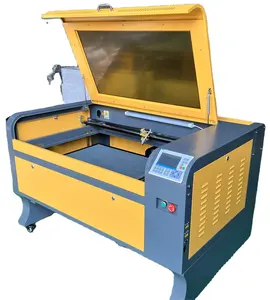 Harga terbaik 6090 1610 1325 sistem ruida Co2 mesin pemotong Laser untuk kain Label pemotong