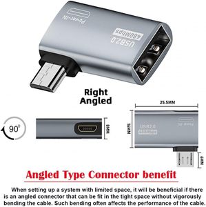 Meilleure Vente 2026 Adaptateur Câble OTG <span class=keywords><strong>4K</strong></span> à Angle Gauche de 90 Degrés Alimenté Micro USB vers USB OTG pour <span class=keywords><strong>TV</strong></span> Tablette <span class=keywords><strong>Fire</strong></span> <span class=keywords><strong>TV</strong></span> <span class=keywords><strong>Stick</strong></span> <span class=keywords><strong>4K</strong></span> - Product Image 3