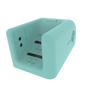 Asciugapiedi Metallico Dorato per Hotel 5 Stelle, IP53, Sensore Senza Contatto, UVA Opzionale, Unità a Parete - Product Image 1
