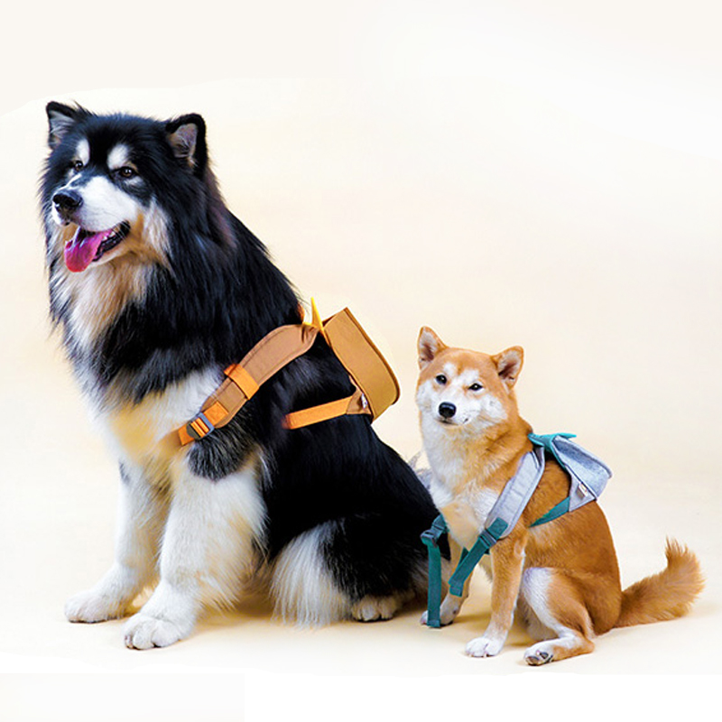 Fashion Dogs Backpack Small Pet Backpacks Harnesses Tactical Custom Reversible Dog Harness Bag