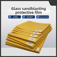 Film de masquage décoratif auto-adhésif en PVC sablé de qualité supérieure 400 µm, film vinyle découpé au traceur haute résistance pour gravure sur verre