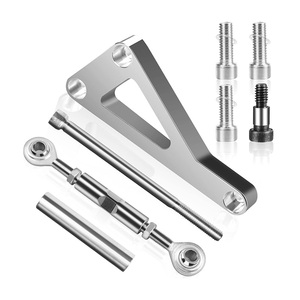 Kit de soporte de alternador de aleación de aluminio ajustable Compatible con Chevy SBC 305 327 350 <span class=keywords><strong>383</strong></span> 5.0L 5.7L V8 agua larga de ocho cilindros - Product Image 6