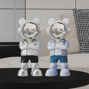 Figuras <span class=keywords><strong>de</strong></span> Acción <span class=keywords><strong>de</strong></span> Astronautas, Estatua <span class=keywords><strong>de</strong></span> Resina Pintada a Mano, Juguete Artístico <span class=keywords><strong>de</strong></span> Moda, Artesanía, Decoración para Escritorio, Sala <span class=keywords><strong>de</strong></span> Estar, Oficina, Vinoteca, Hogar - Product Image 5