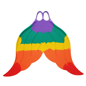 Funcional Adulto <span class=keywords><strong>Monofin</strong></span> Sereia Fin Clássico Oceanário Recreacional Marine Park Performer Borracha Merfin para Natação Nadadeiras - Product Image 1