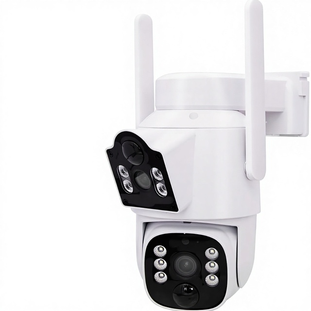 SolCam WS26 Solar Security Camera | Wireless Outdoor Dual-Lens 2K+2K Auto Tracking AI Human Detection 2-Way Audio Night Vision